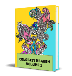 Colorist Heaven Volume 1 MRR Coloring Pages
