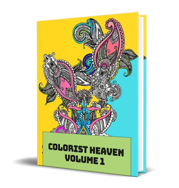 Colorist Heaven Volume 1 MRR Coloring Pages