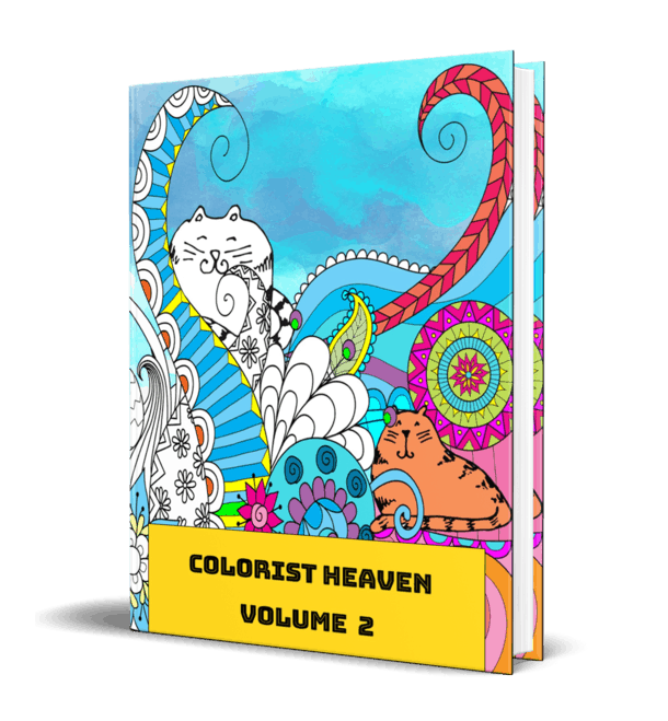 Colorist Heaven Volume 2 MRR Coloring Pages