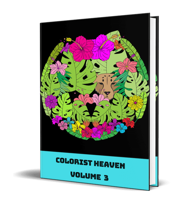 Colorist Heaven Volume 3 MRR Coloring Pages