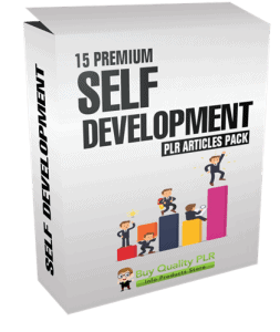 10 Premium Self Development PLR Articles Pack