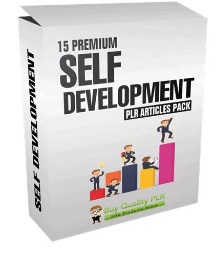 15 Premium Self Development PLR Articles Pack