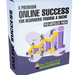 5 Premium Online Success For Beginners Finding a Niche PLR Articles Pack