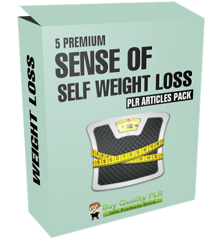 5 Premium Sense of Self Weight Loss PLR Articles Pack