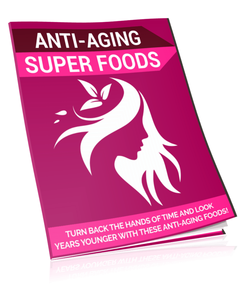 Anti Aging Super Foods PLR Lead Magnet Kit eCover