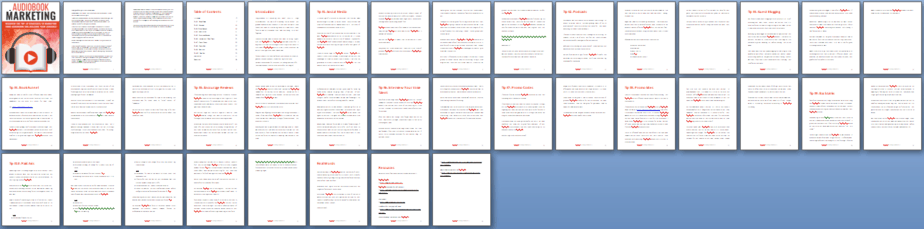 Audiobook Marketing PLR report with squeeze page Audiobook Marketing PLR report with squeeze page