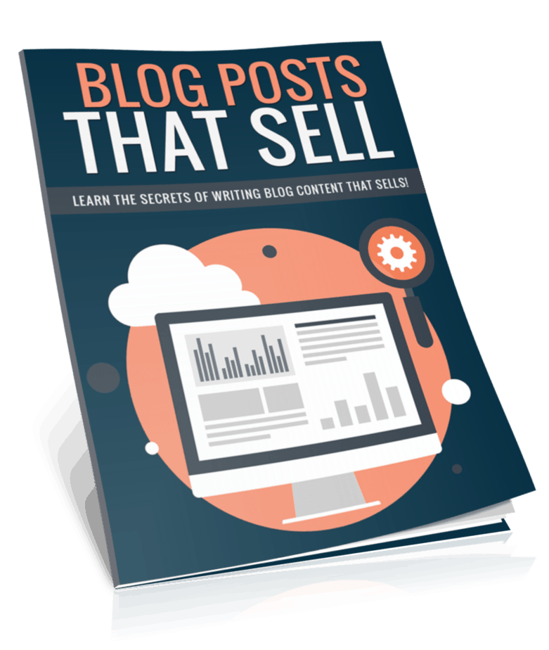 Blog Posts That Sell PLR Lead Magnet Kit Report eCover