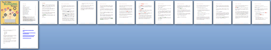 Blogging Mistakes PLR Report Sneak Preview Blogging Mistakes PLR Report Sneak Preview