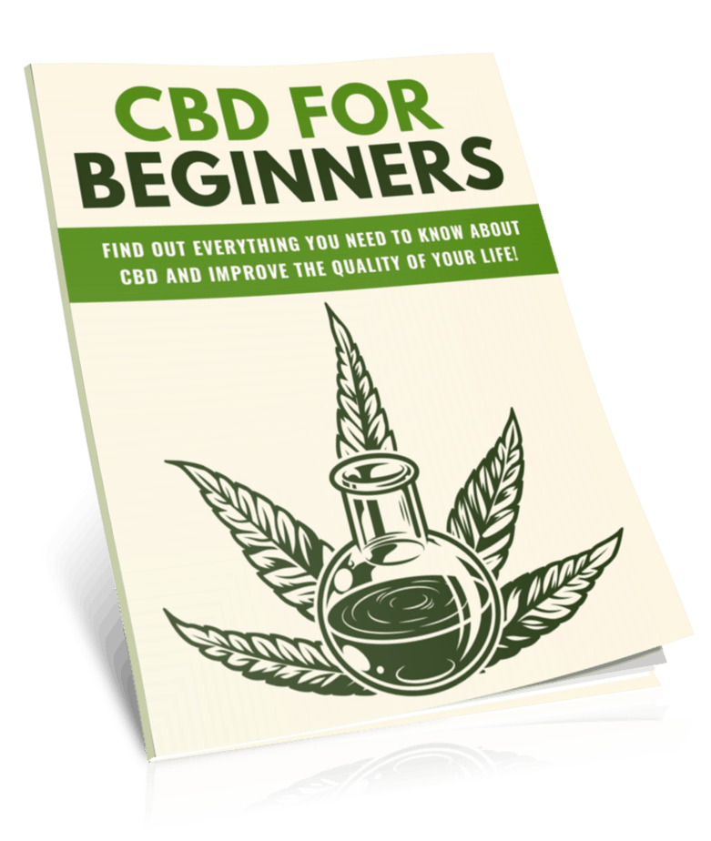 CBD for Beginners PLR Lead Magnet Kit eCover