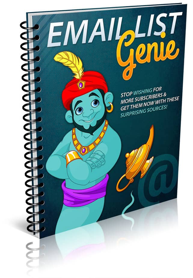 Email List Genie PLR Report eCover