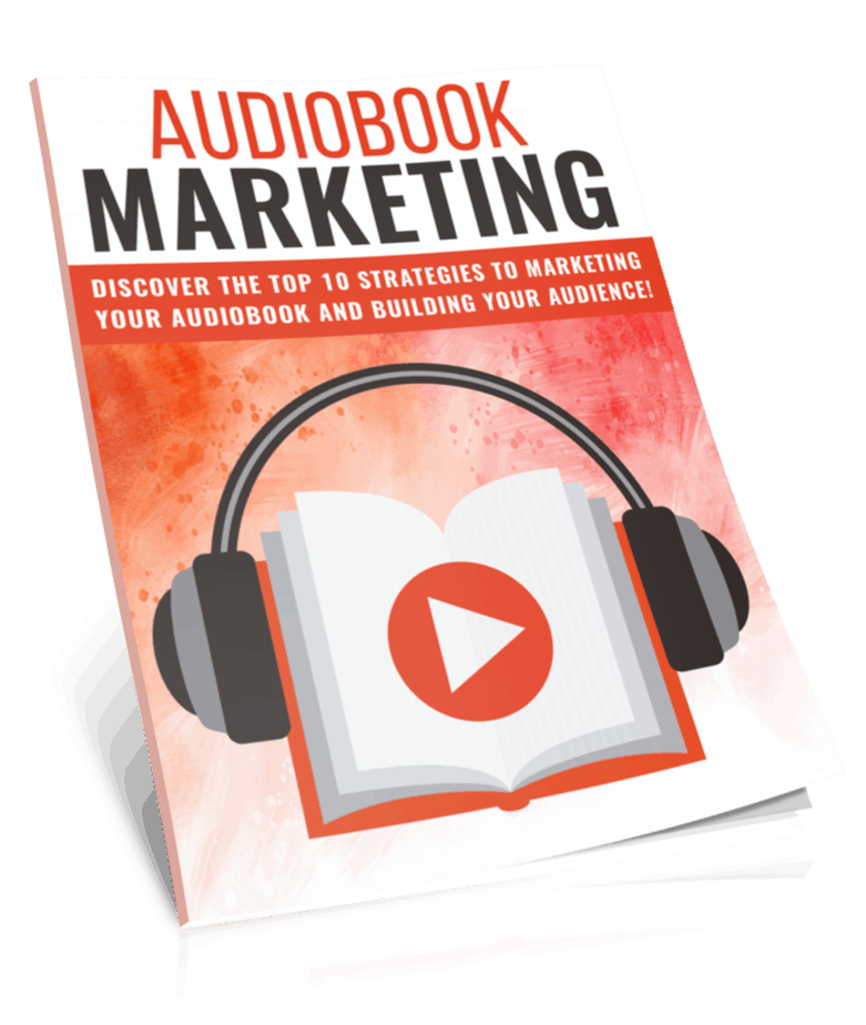 Audiobook Marketing PLR Lead Magnet Kit eCover