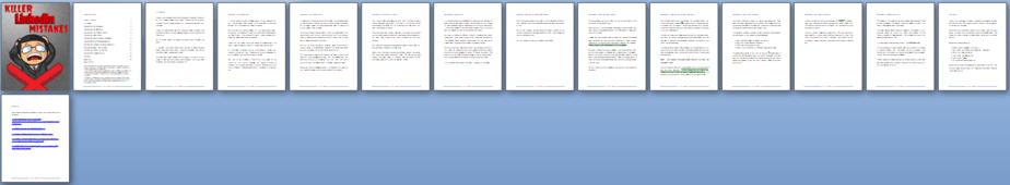 LinkedIn Mistakes PLR Report Sneak Preview LinkedIn Mistakes PLR Report Sneak Preview