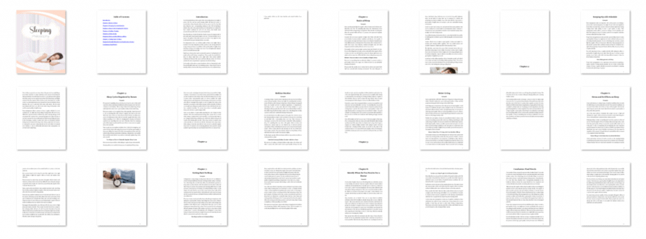 Sleeping Philosophy PLR eBook Resell PLR Screenshot Sleeping Philosophy PLR eBook Resell PLR Screenshot