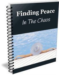 Top Quality Finding Peace in the Chaos PLR Report