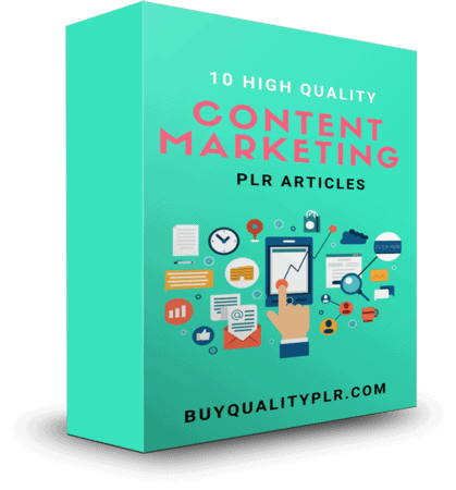 10 High Quality Content Marketing PLR Articles