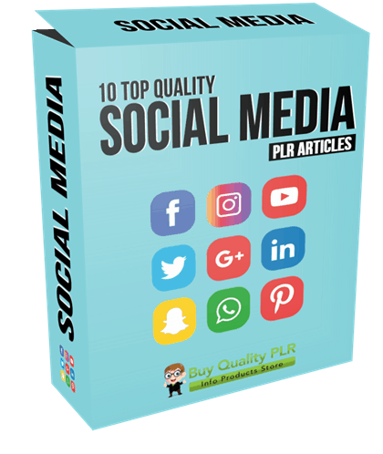 10 High Quality Social Media PLR Articles