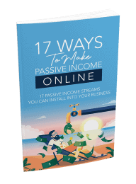 17 Ways To Make Passive Income Online PLR Report