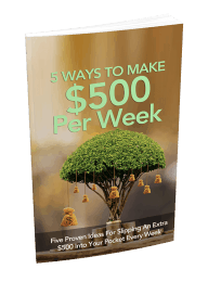 5 Ways To Make 500 Per Week PLR Report