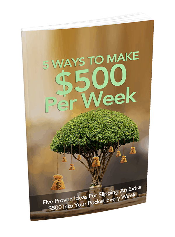 5 Ways To Make 500 Per Week PLR Report