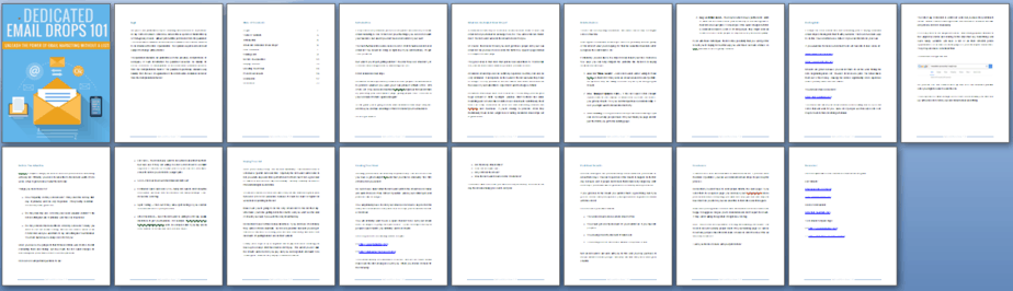 Dedicated Email Drops PLR Report Sneak Preview Dedicated Email Drops PLR Report Sneak Preview