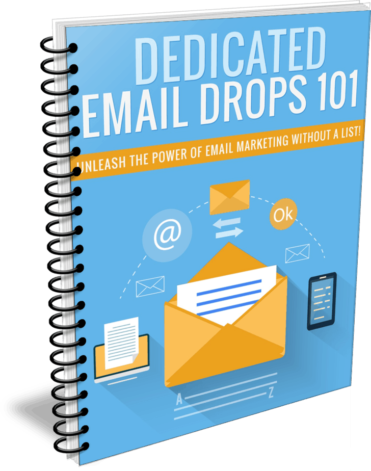 Dedicated Email Drops PLR Report ecover