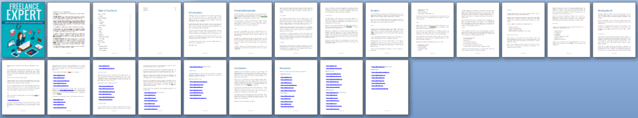 Freelance Expert PLR Report Sneak Preview Freelance Expert PLR Report Sneak Preview