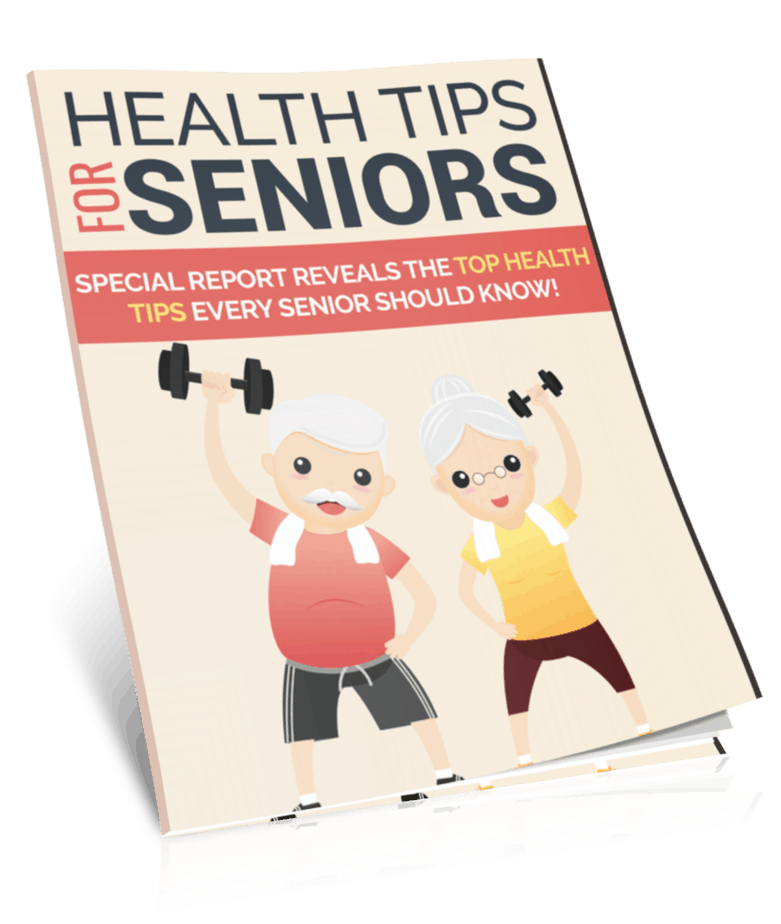 Health Tips for Seniors PLR Report eCover