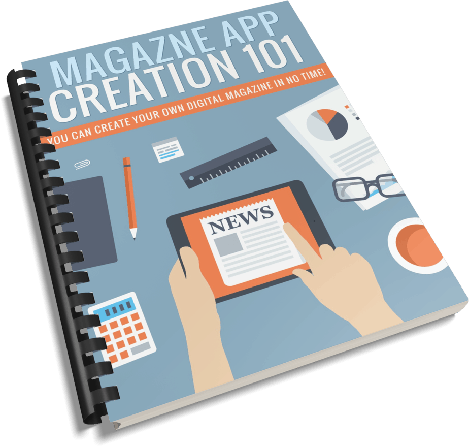 Magazine App Creation PLR Report eCover
