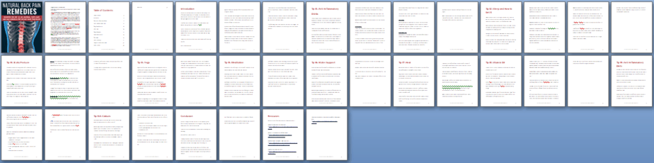 Natural Back Pain Remedies PLR Report Sneak Preview Natural Back Pain Remedies PLR Report Sneak Preview