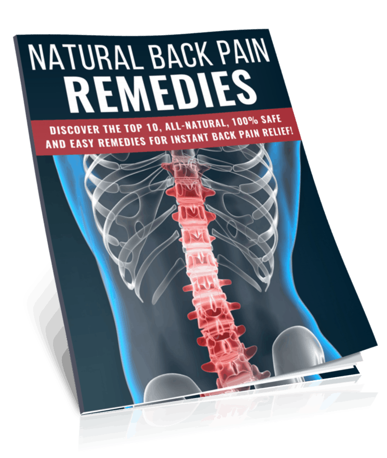 Natural Back Pain Remedies PLR Report eCover