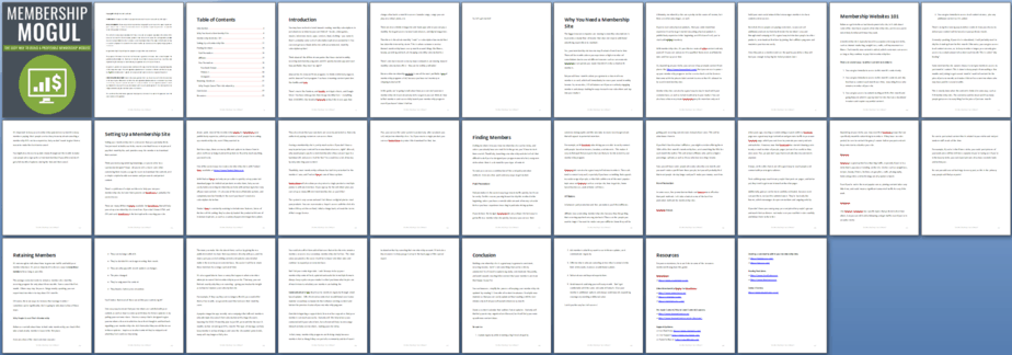 Membership Mogul PLR Report Sneak Preview Membership Mogul PLR Report Sneak Preview