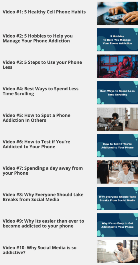 Overcome Phone Addiction Videos Overcome Phone Addiction Videos