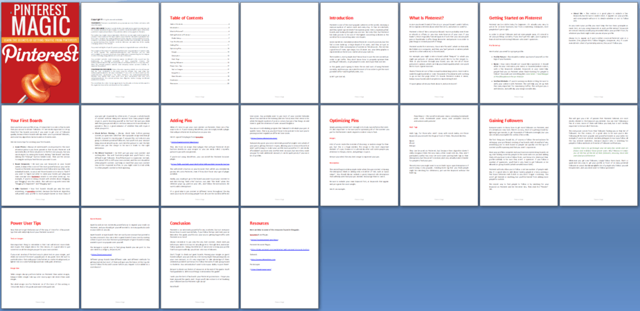Pinterest Magic PLR Report Sneak Preview Pinterest Magic PLR Report Sneak Preview