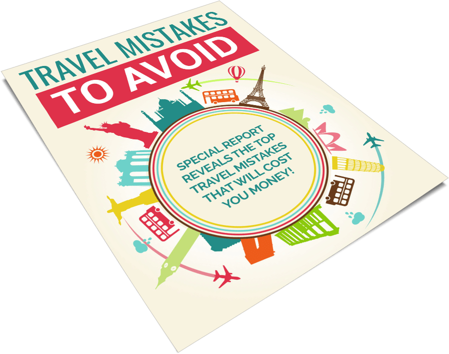 Travel Mistakes to Avoid PLR Report eCover