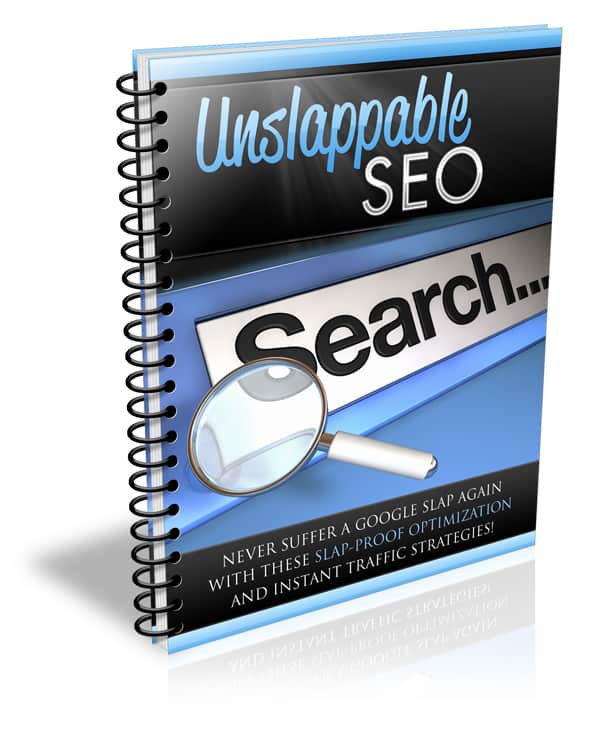 Unslappable SEO PLR Report eCover