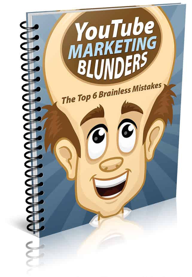 YouTube Marketing Blunders PLR Report eCover