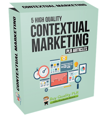 5 High Quality Contextual Marketing PLR Articles