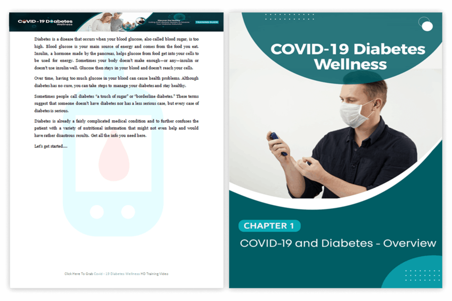 COVID 19 Diabetes Wellness PLR Sales Funnel Training Guide