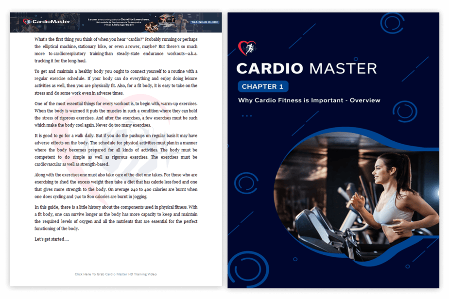 Cardio Master PLR Sales Funnel Training Guide