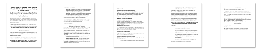 Courseworks Sell More Online Sales Letter Screenshot Courseworks Sell More Online Sales Letter Screenshot