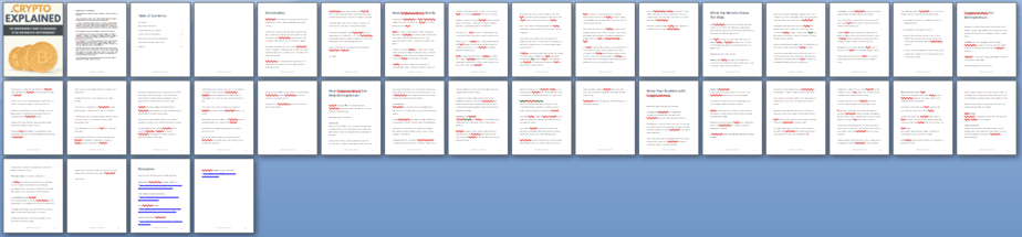 Crypto Explained PLR Report Sneak Preview Crypto Explained PLR Report Sneak Preview