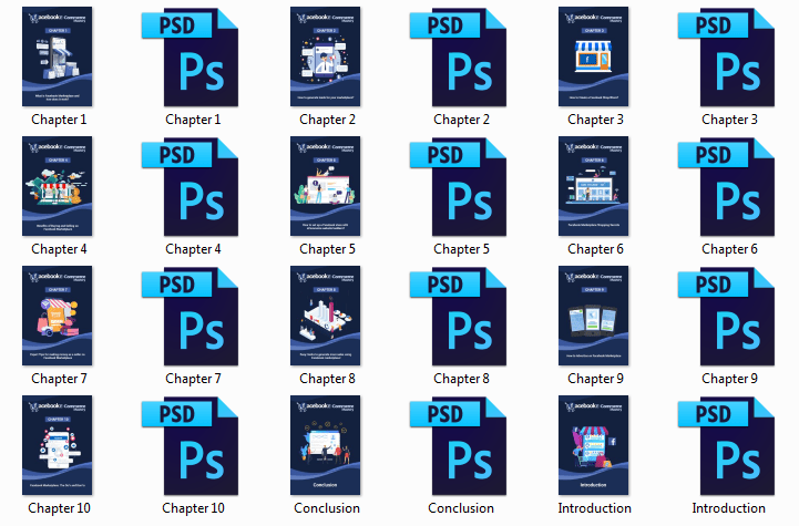 Facebook eCommerce Mastery PLR Sales Funnel PDF Graphics