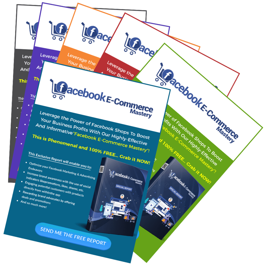 Facebook eCommerce Mastery PLR Sales Funnel Upsell Squeeze Page
