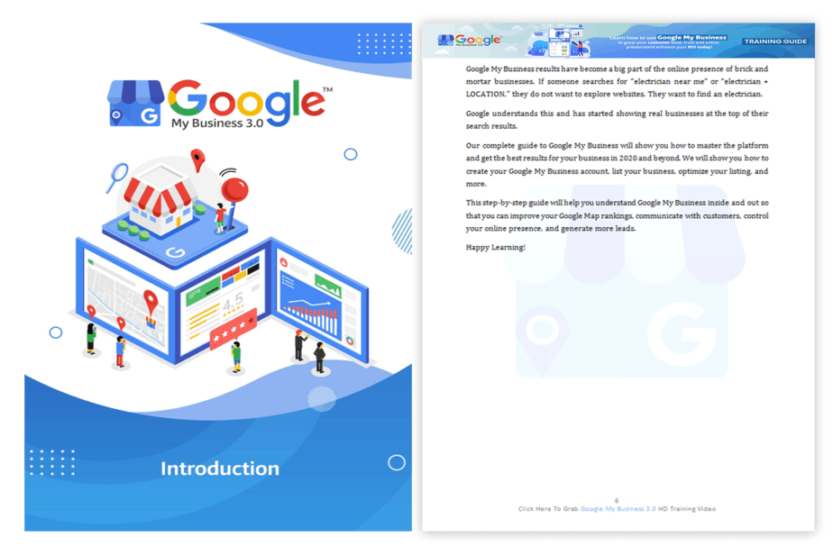 Google My Business 3.0 PLR Sales Funnel Training Guide