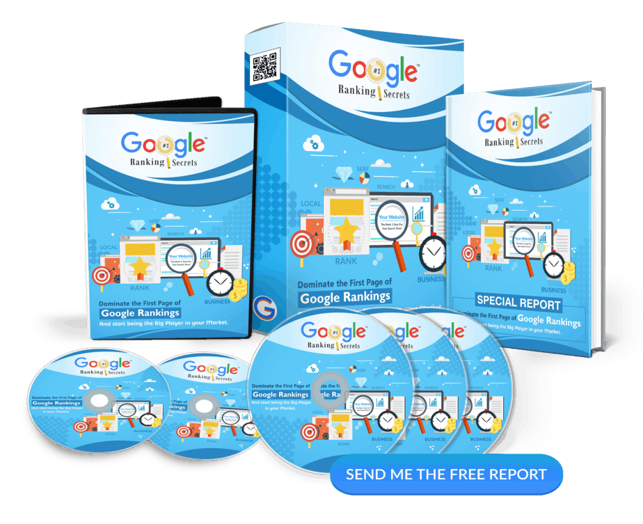 Google Ranking Secrets PLR Sales Funnel Upsell Squeeze Page Graphics