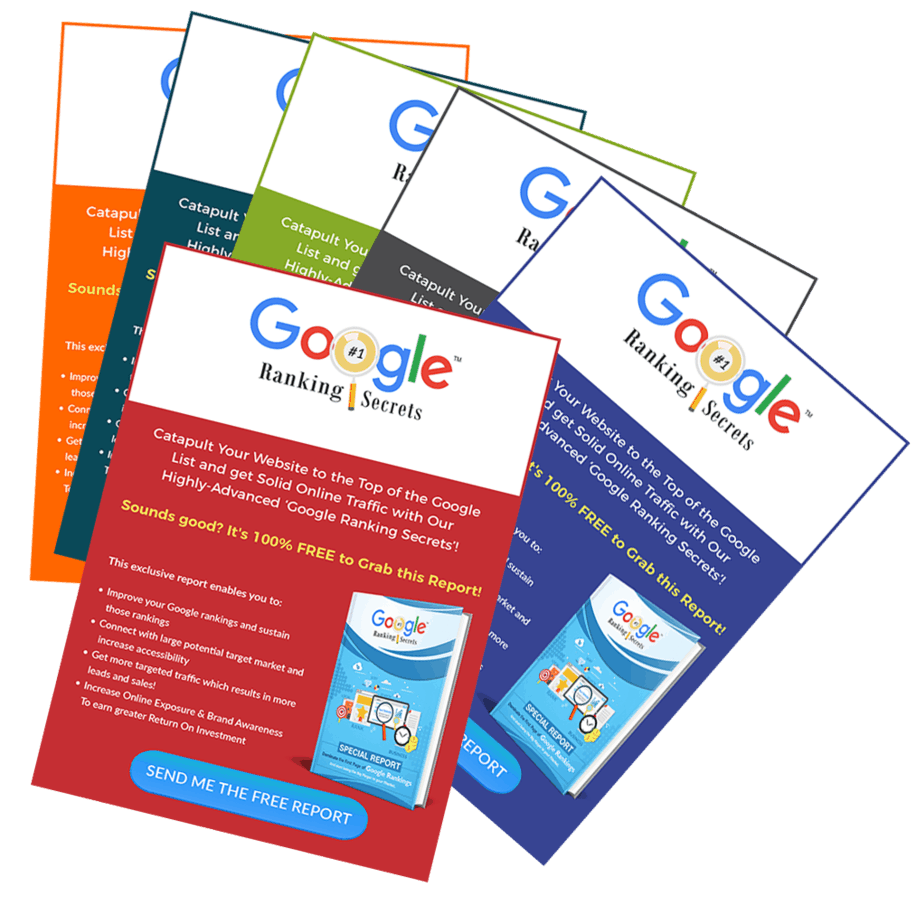 Google Ranking Secrets PLR Sales Funnel Upsell Squeeze Page