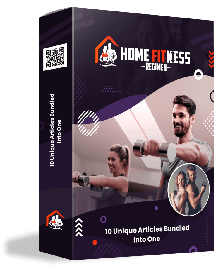 Home Fitness Regimen PLR Sales Funnel Articles Bundle