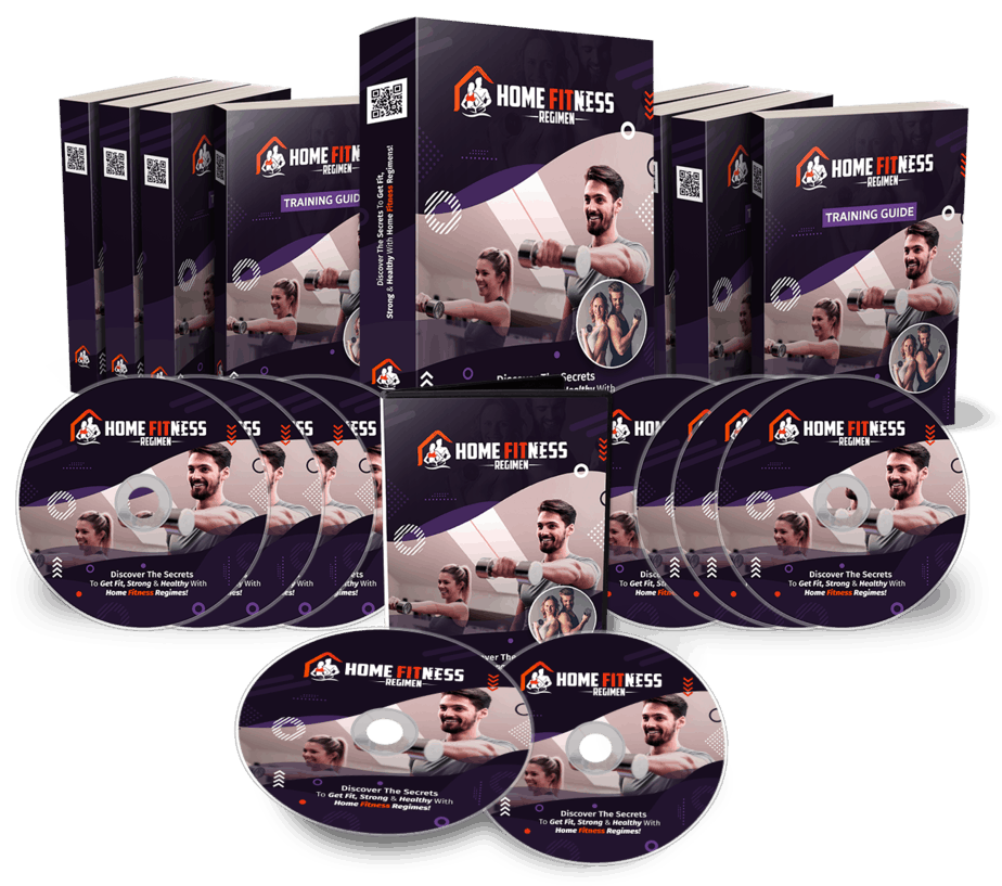 Home Fitness Regimen PLR Sales Funnel Upsell Graphics Home Fitness Regimen PLR Sales Funnel Upsell Graphics