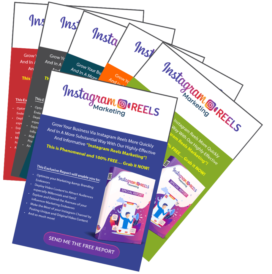 Instagram Reels Marketing PLR Sales Funnel Upsell Squeeze Page