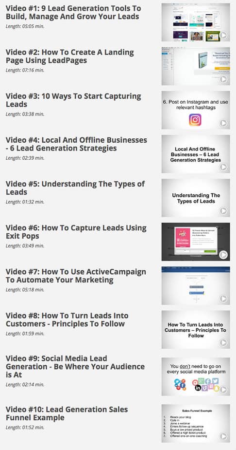 Lead Generation Ninja Videos Lead Generation Ninja Videos